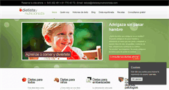 Desktop Screenshot of dietistaynutricionista.com